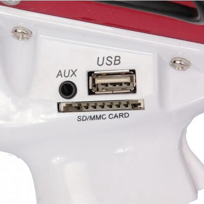 Megafoon 50W - Accu, USB & SD