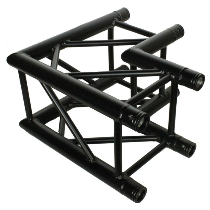 Truss 90 graden hoek - zwart - Prolyte  compatible