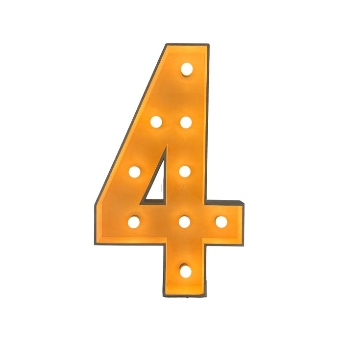 Verlichte cijfer – 4
