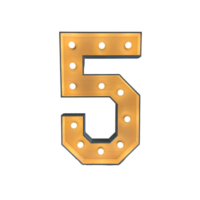 Verlichte cijfer – 5