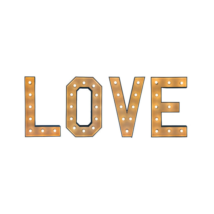 Verlichte letter – O