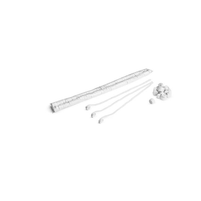STR01WH – Streamer wit papier 5m x 85mm
