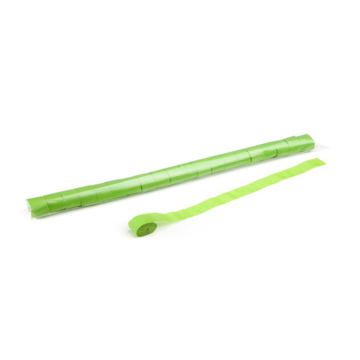 STR09LG – Streamer lichtgroen papier 20m x 25mm