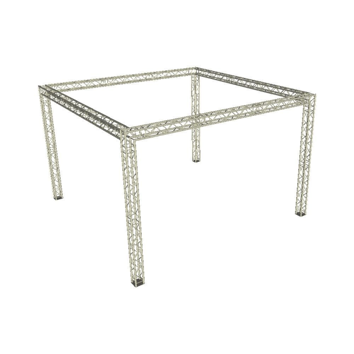 Truss carre 6x4x4m (LxBxH) buitenmaten