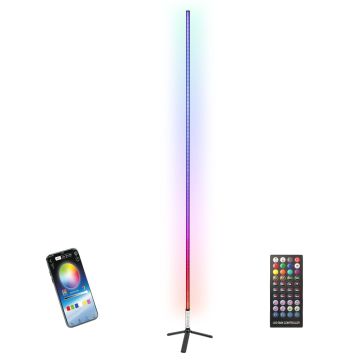Accu LED Tube RGBW vloerlamp - in- en outdoor
