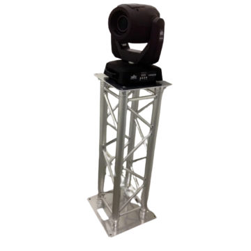 Moving head op truss statief - 1,5m hoog