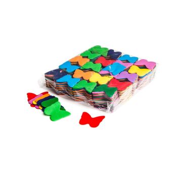 CON07MC – Confetti vlinders multicolor papier 1kg