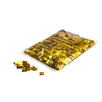 CON11GL – Confetti vierkantjes goud metallic 1kg
