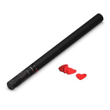 HC04RDH – Confetti hartjes rood papier 80cm HH