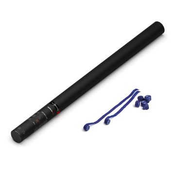 Streamer donkerblauw papier 80cm HH