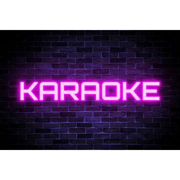 Pipe & Drape Backdrop - Karaoke - 3m