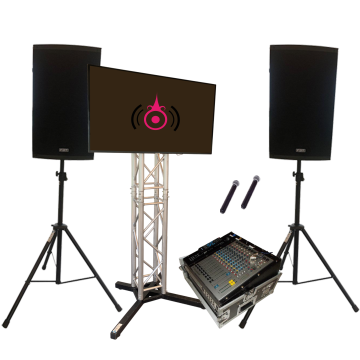 Karaokeset Standaard - tot circa 100 personen