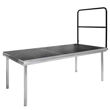 Leuning voor podiumdeel 100x101cm (BxH)