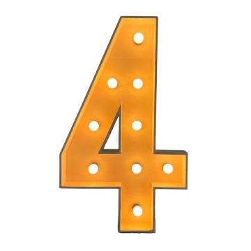 Verlichte cijfer – 4