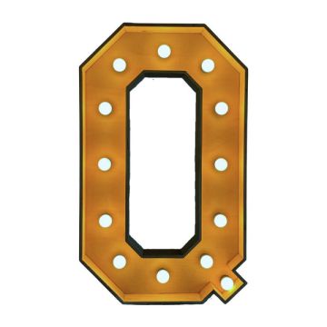 Verlichte letter – Q