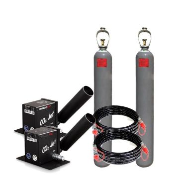 Set 2: 2x CO2 set | 80 seconden | MagicFX CO2 Jet