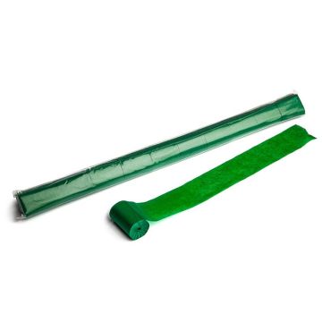 STR04DG – Streamer donkergroen papier 20m x 50mm