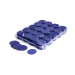 CON02DB – Confetti rondjes donkerblauw papier 1kg afbeelding