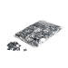 CON11SL – Confetti vierkantjes zilver metallic 1kg afbeelding