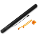 ES04OR – Streamer oranje papier 80cm EL afbeelding